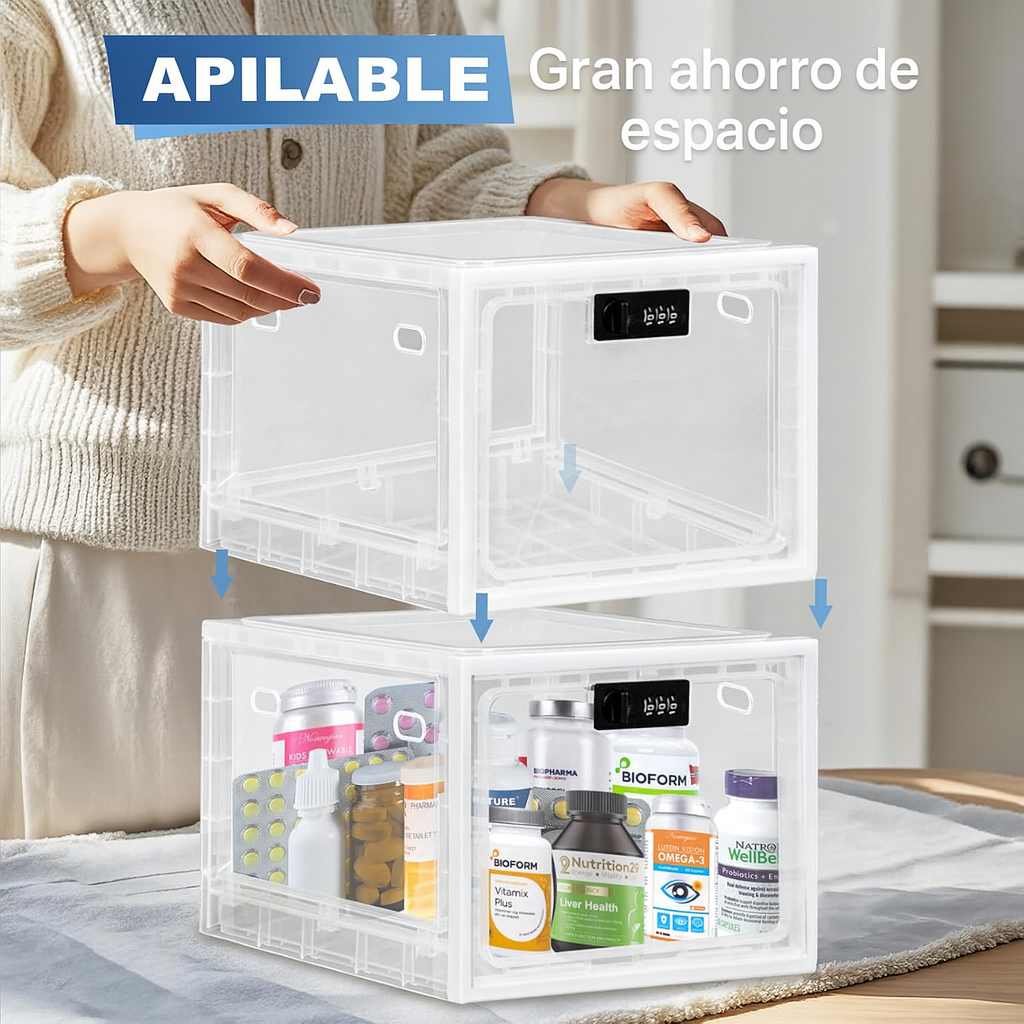 Caja de seguridad multifunción con combinación