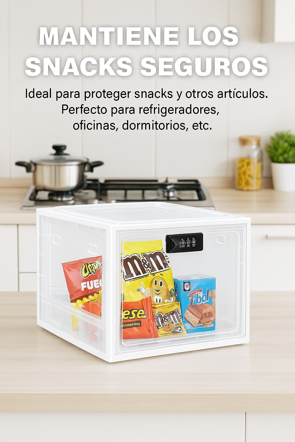 Caja de seguridad multifunción con combinación