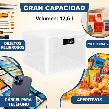 Caja de seguridad multifunción con combinación